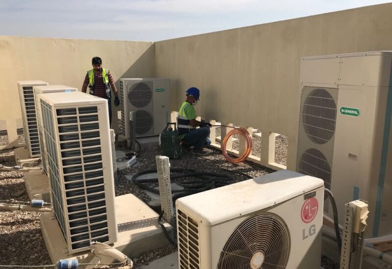 new ac installation dubai
